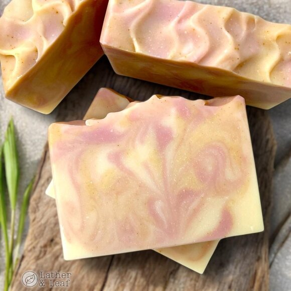 Vetiver, Orange + Ylang Cold Process Soap Natural Handcrafted Artisan Soap Bar - Picture 1 of 4